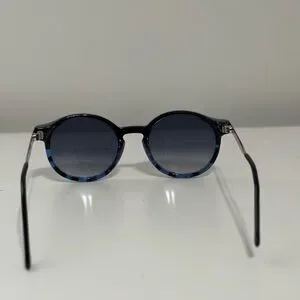 Thierry Lasry Silently Stylish Blue Round Sunglasses Size 52-20-140 Thierry Lasry Silently Stylish Blue Round Sunglasses Size 52  main image 3